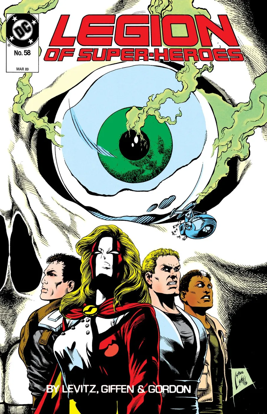Cover of Legion of Super-Heroes #58
