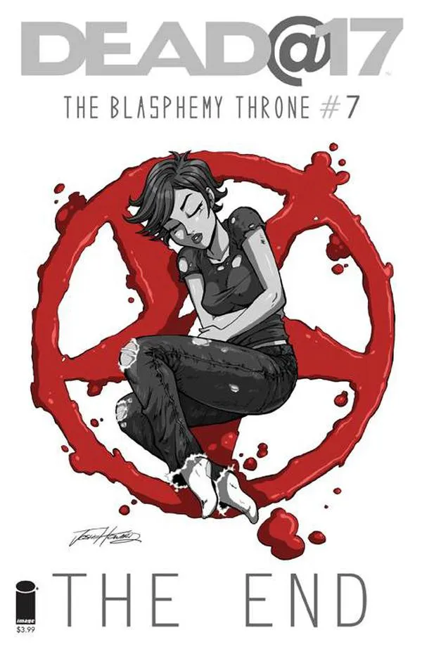 Cover of Dead@17: The Blasphemy Throne #7