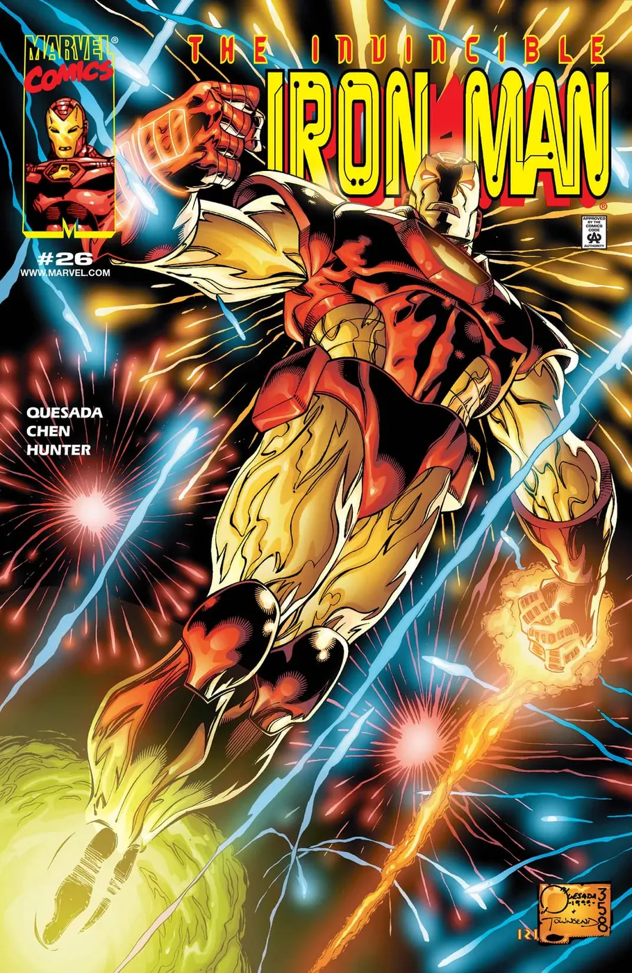 Cover of Iron Man #26