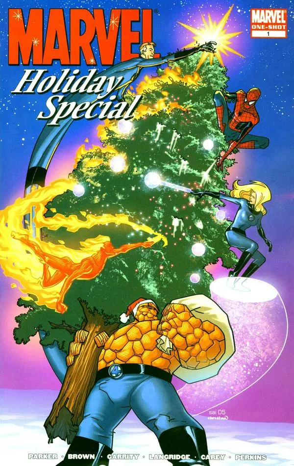 Cover of Marvel Holiday Special #1