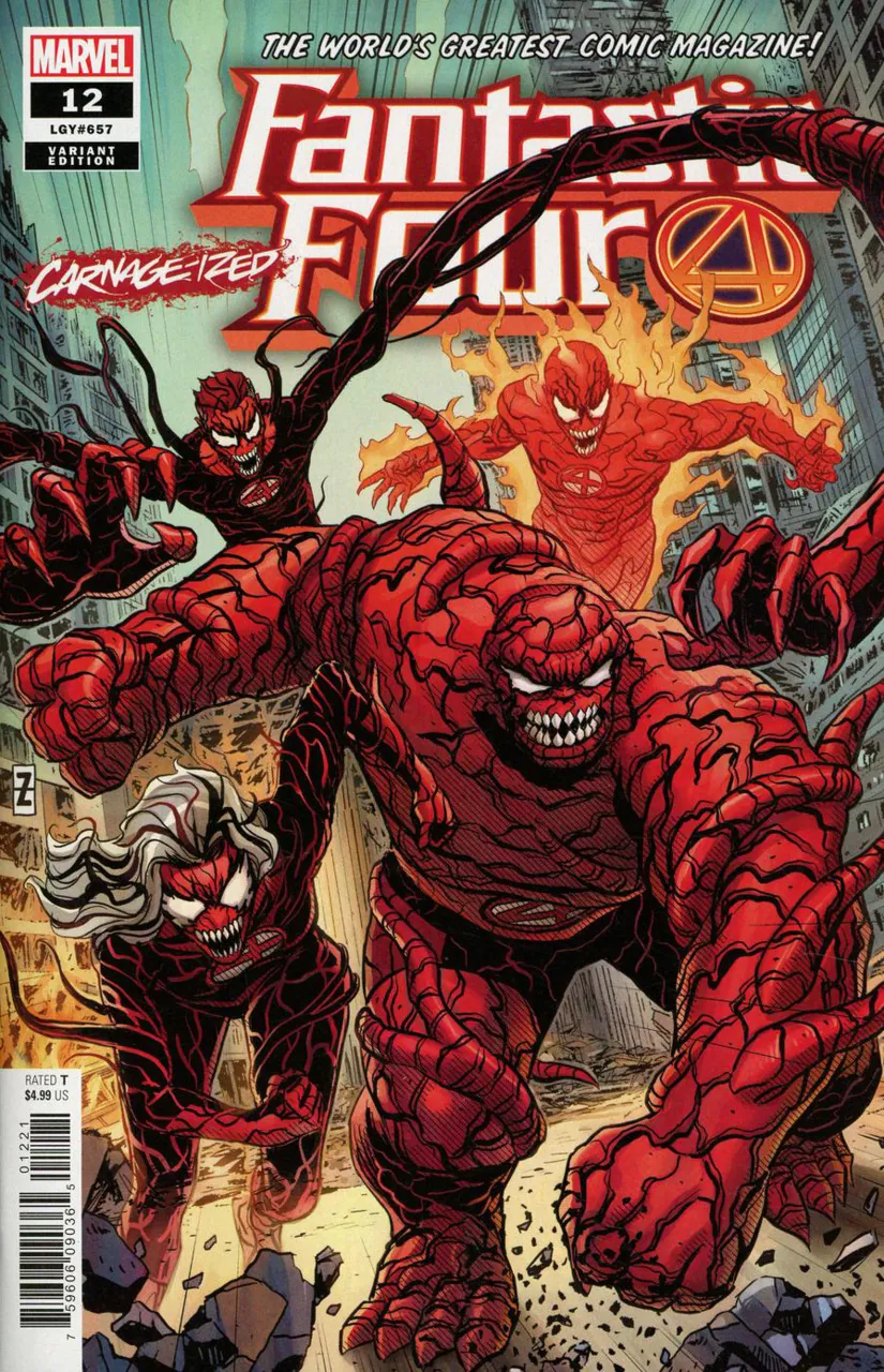 Cover of Fantastic Four #12 (657)