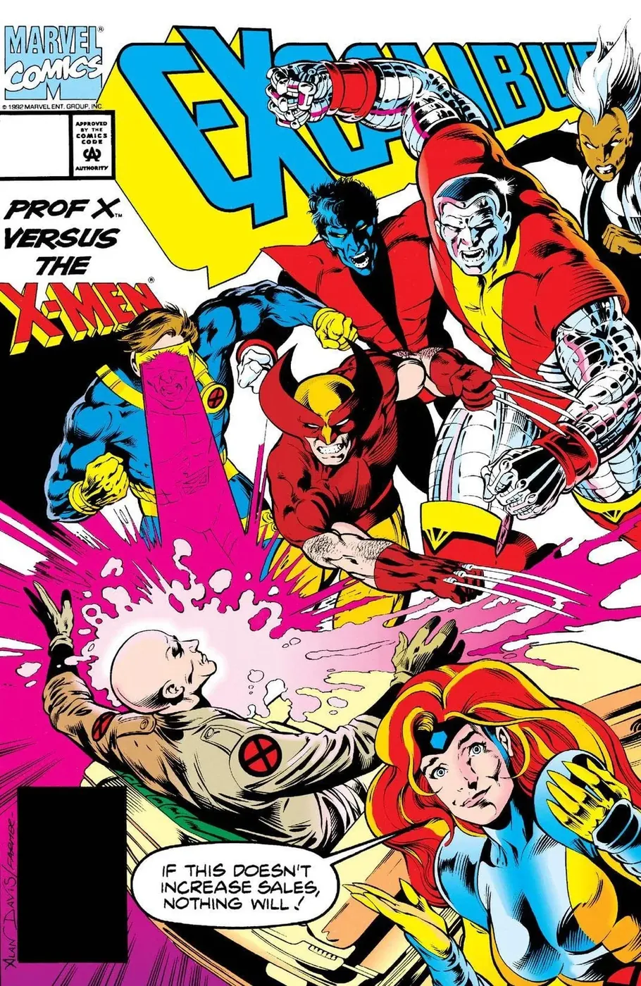 Cover of Excalibur #52