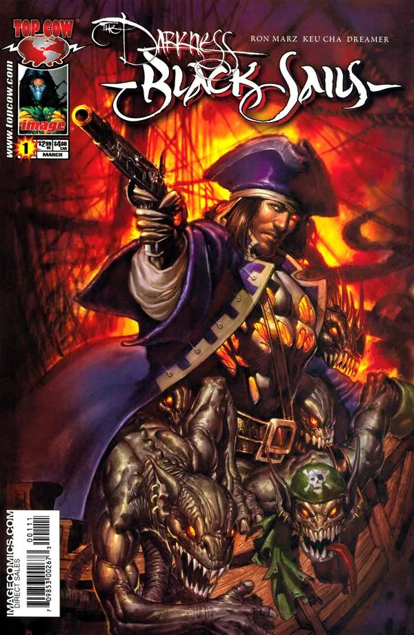 Cover of The Darkness Black Sails #1