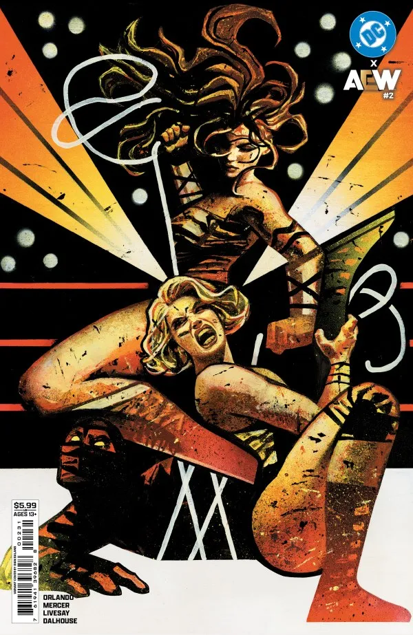 Cover of DC x AEW #2