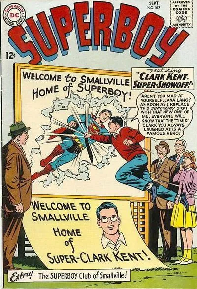 Cover of Superboy #107