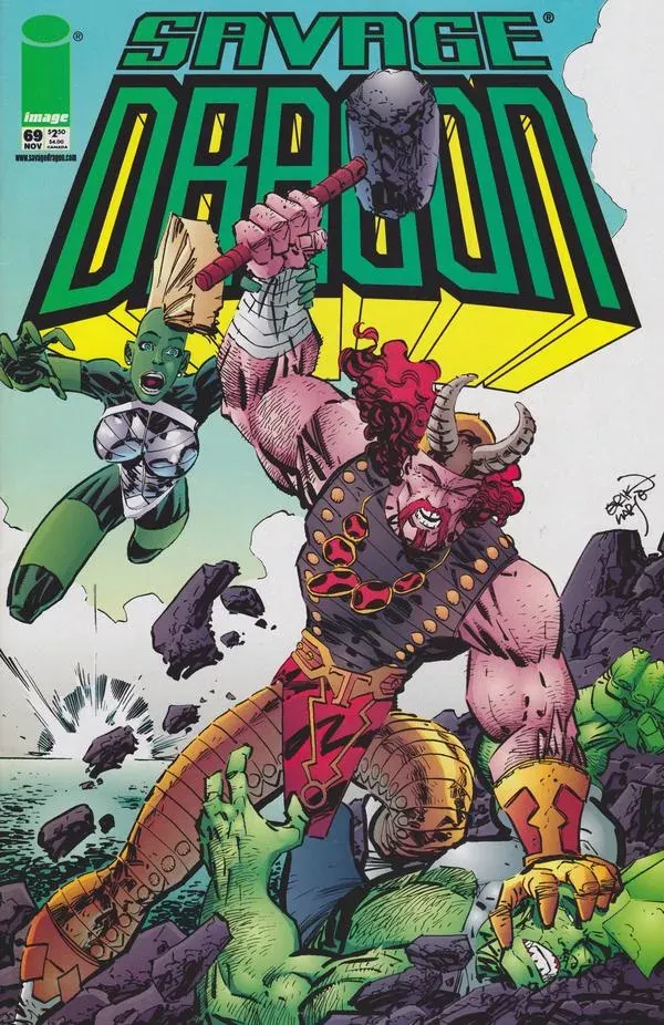 Cover of Savage Dragon #69