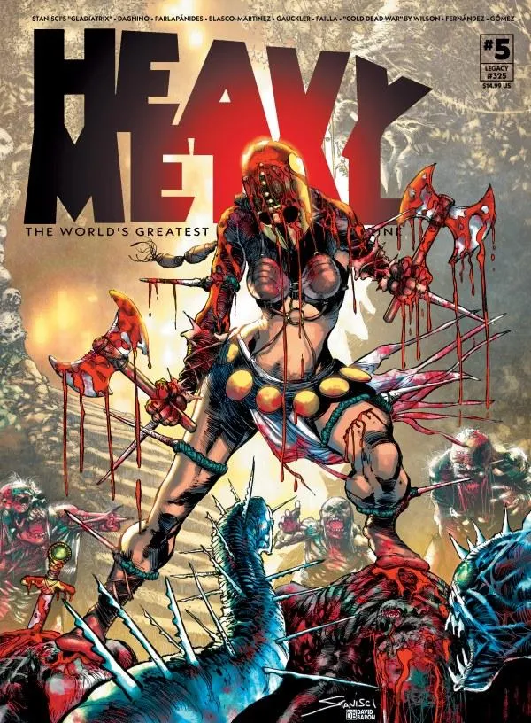 Cover of Heavy Metal [softcover editions] #5 (325)
