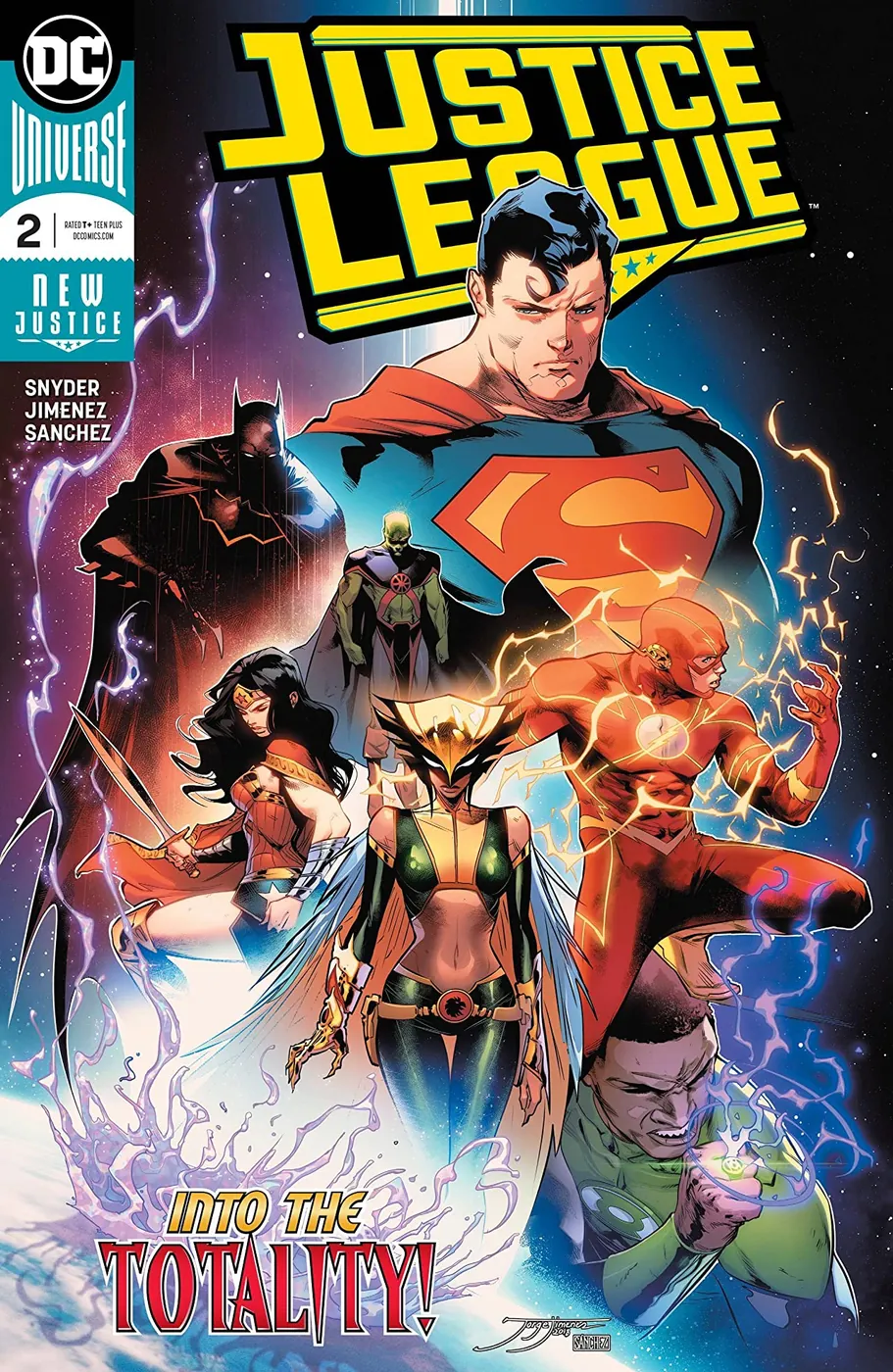 Cover of Justice League #2