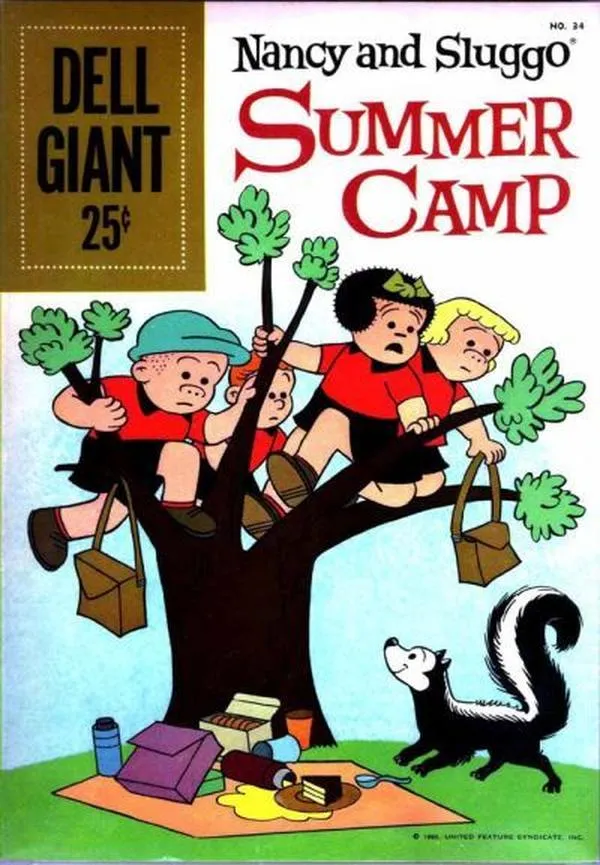Cover of Dell Giant #34