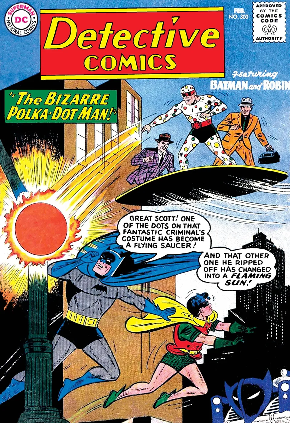 Cover of Detective Comics #300