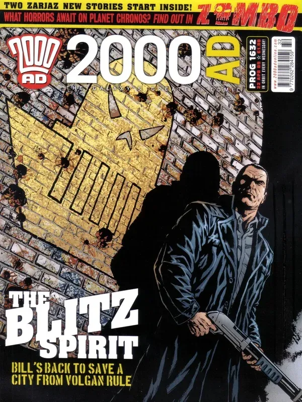 Cover of 2000 AD #1632