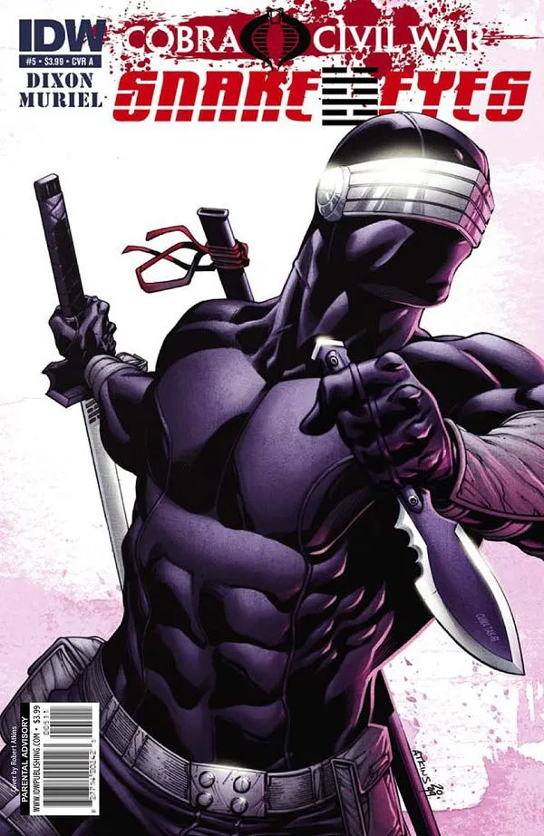Cover of G.I. Joe: Snake Eyes #5