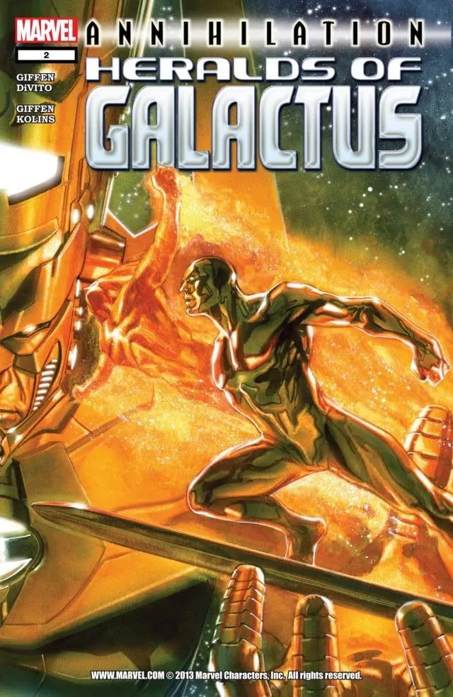 Cover of Annihilation: Heralds of Galactus #2