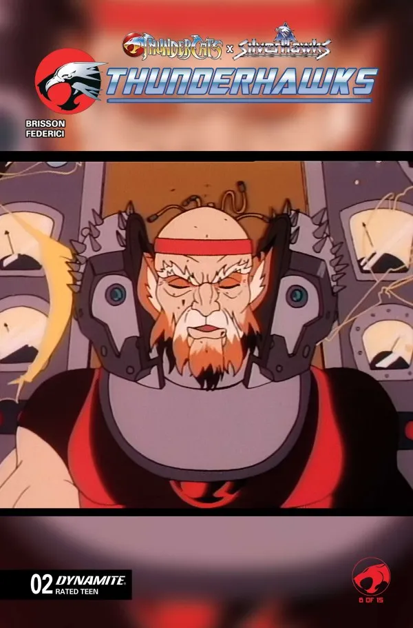 Cover of ThunderCats x SilverHawks: ThunderHawks #2