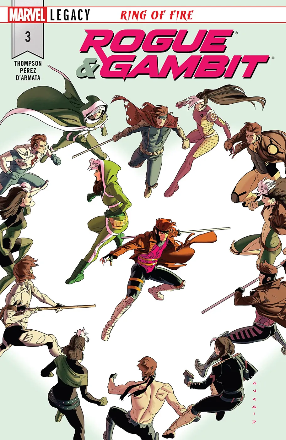 Cover of Rogue & Gambit #3