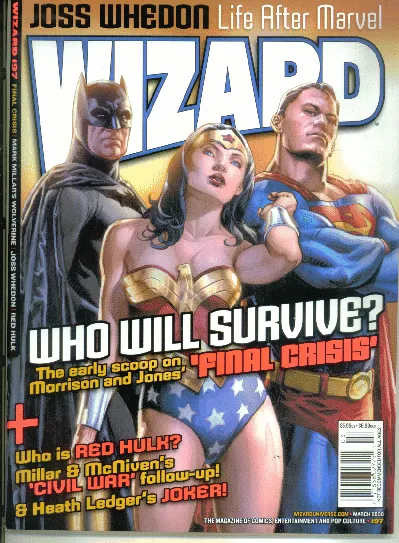 Cover of Wizard: The Comics Magazine #197