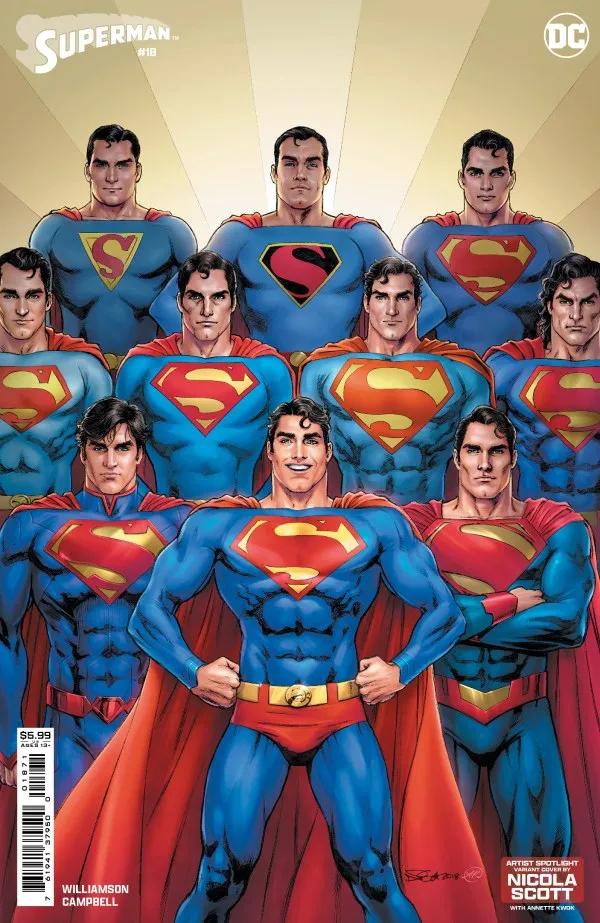 Cover of Superman #18
