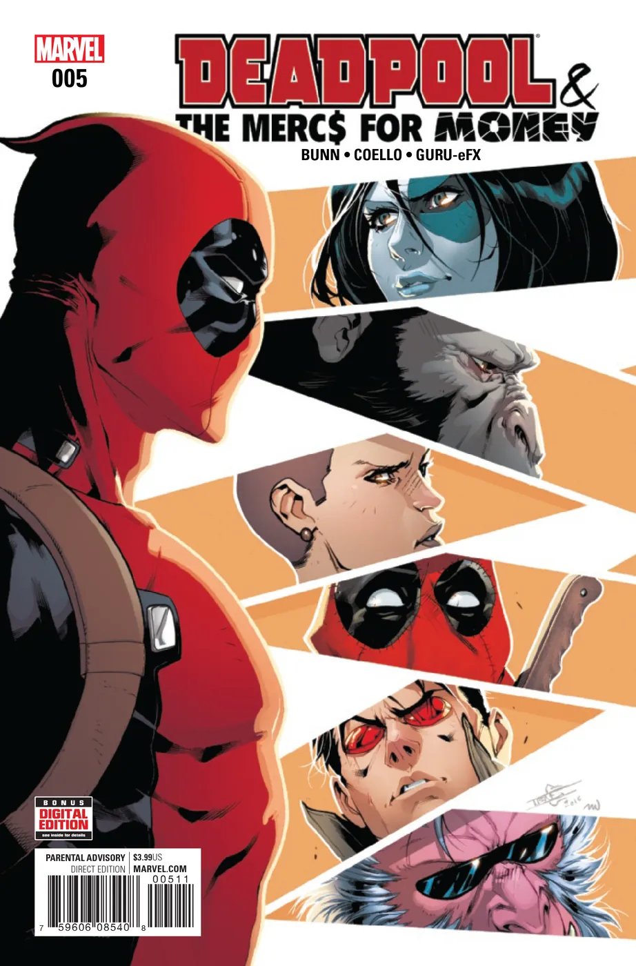 Cover of Deadpool & the Mercs for Money #5