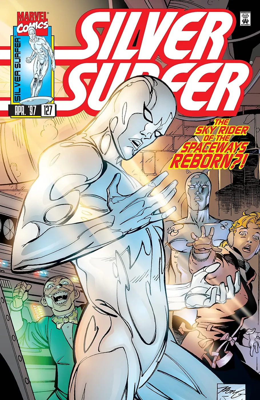 Cover of Silver Surfer #127