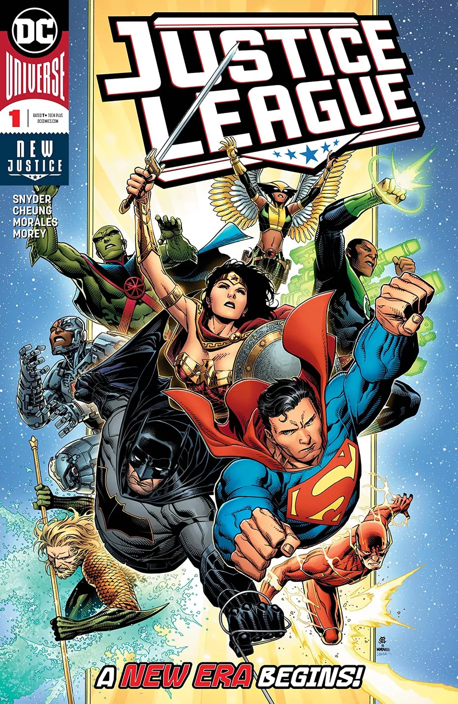 Cover of Justice League #1