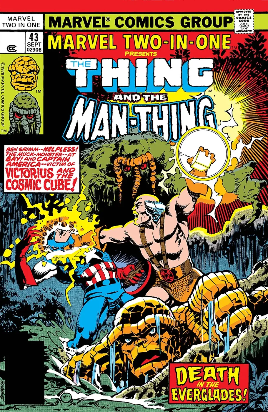 Cover of Marvel Two-in-One #43