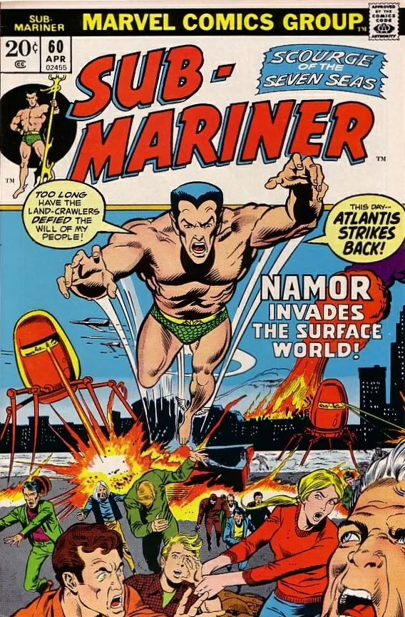 Cover of Sub-Mariner #60