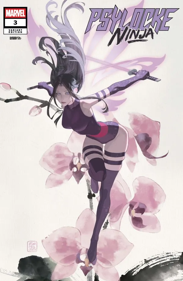 Cover of Psylocke: Ninja #3