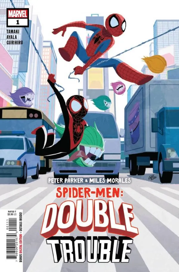 Cover of Peter Parker & Miles Morales: Spider-Men Double Trouble #1