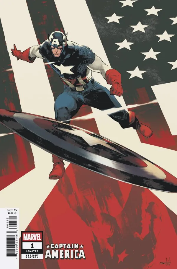 Cover of Captain America #1 (772)