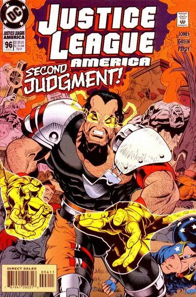 Cover of Justice League America #96