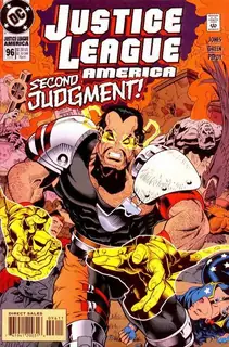 Cover of Justice League America #96