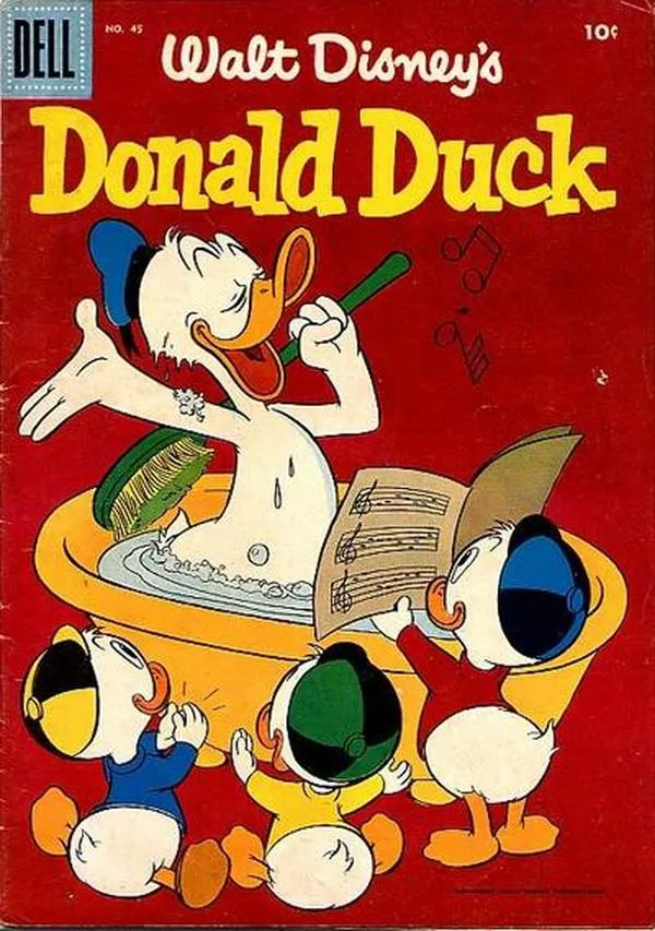 Cover of Walt Disney's Donald Duck #45