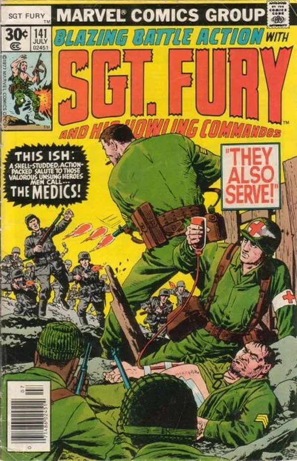 Cover of Sgt. Fury and His Howling Commandos #141