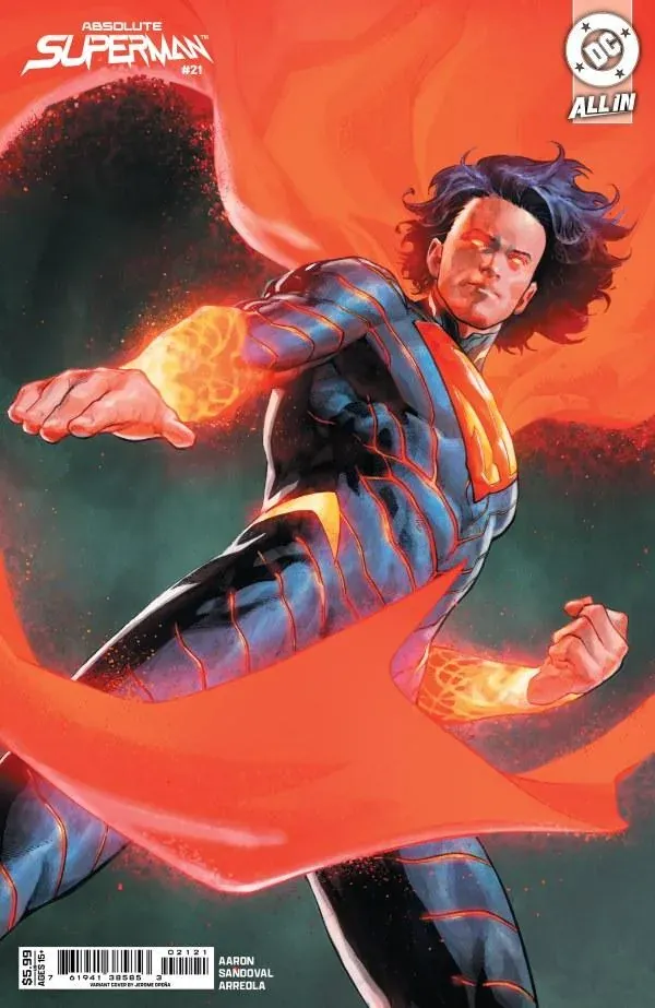 Cover of Absolute Superman #21