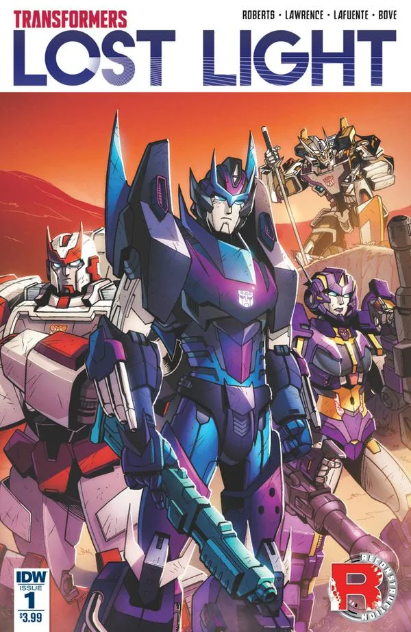 Cover of Transformers: Lost Light #1