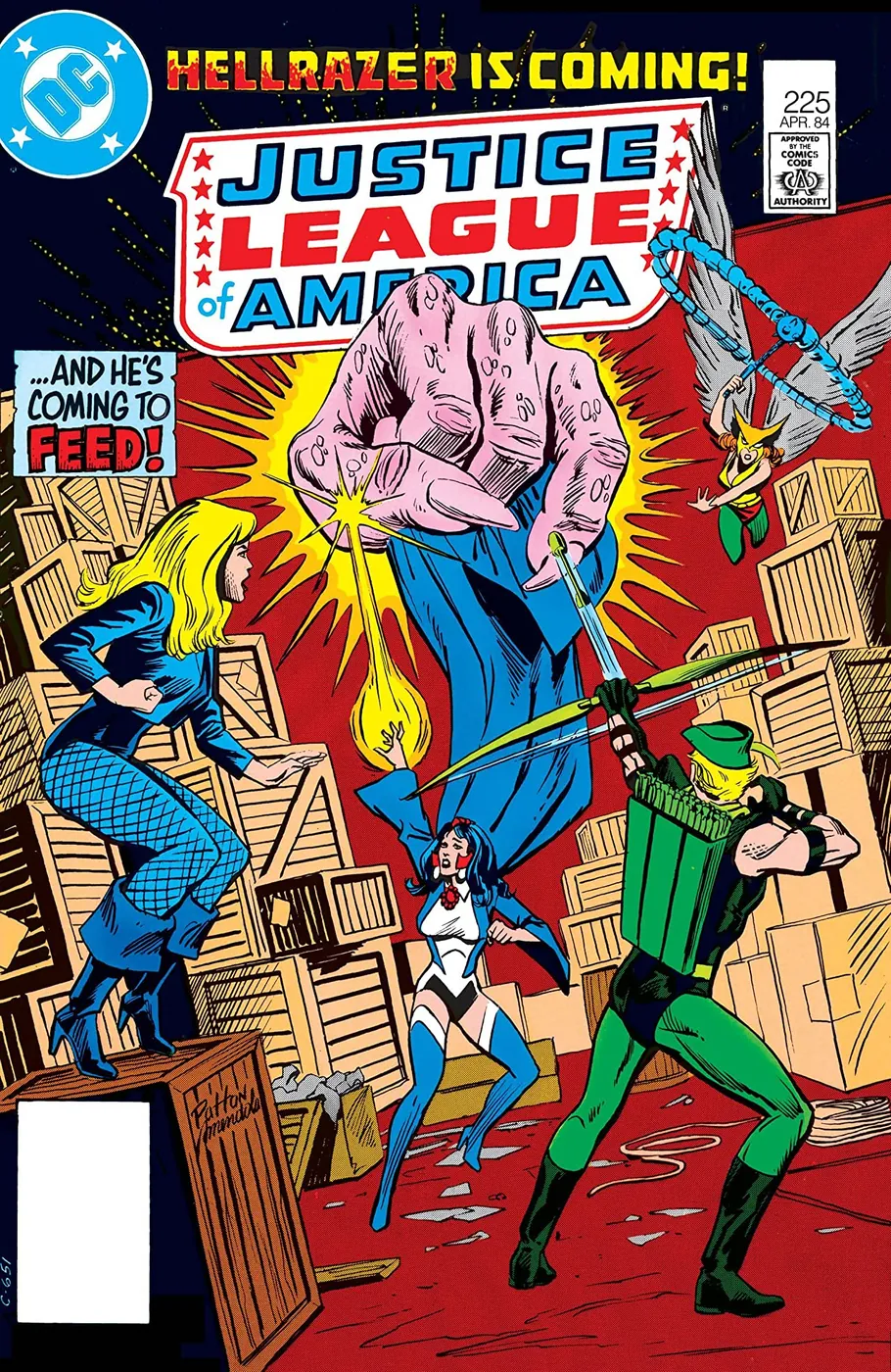 Cover of Justice League of America #225