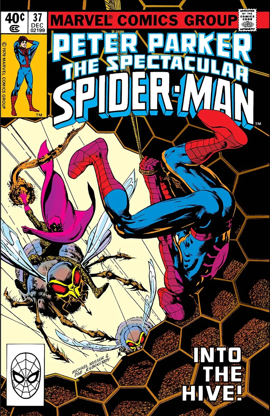 Cover of The Spectacular Spider-Man #37