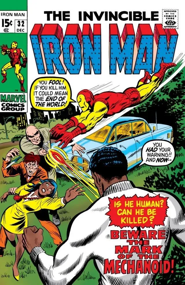 Cover of Iron Man #32