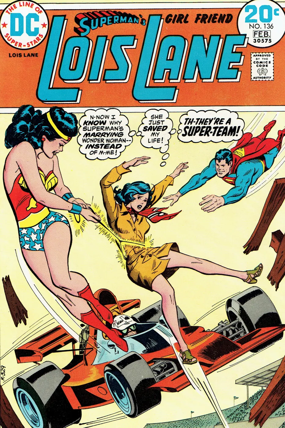 Cover of Superman's Girl Friend, Lois Lane #136