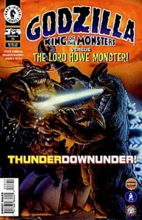 Cover of Godzilla #15