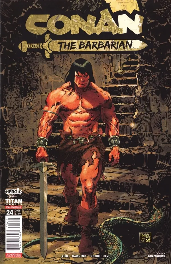 Cover of Conan: The Barbarian #24