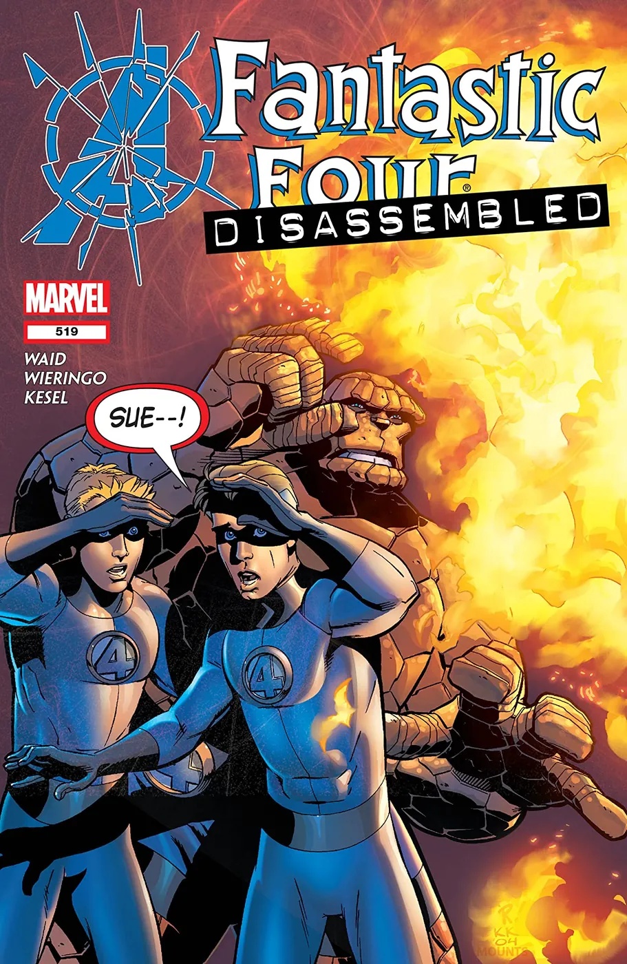 Cover of Fantastic Four #519