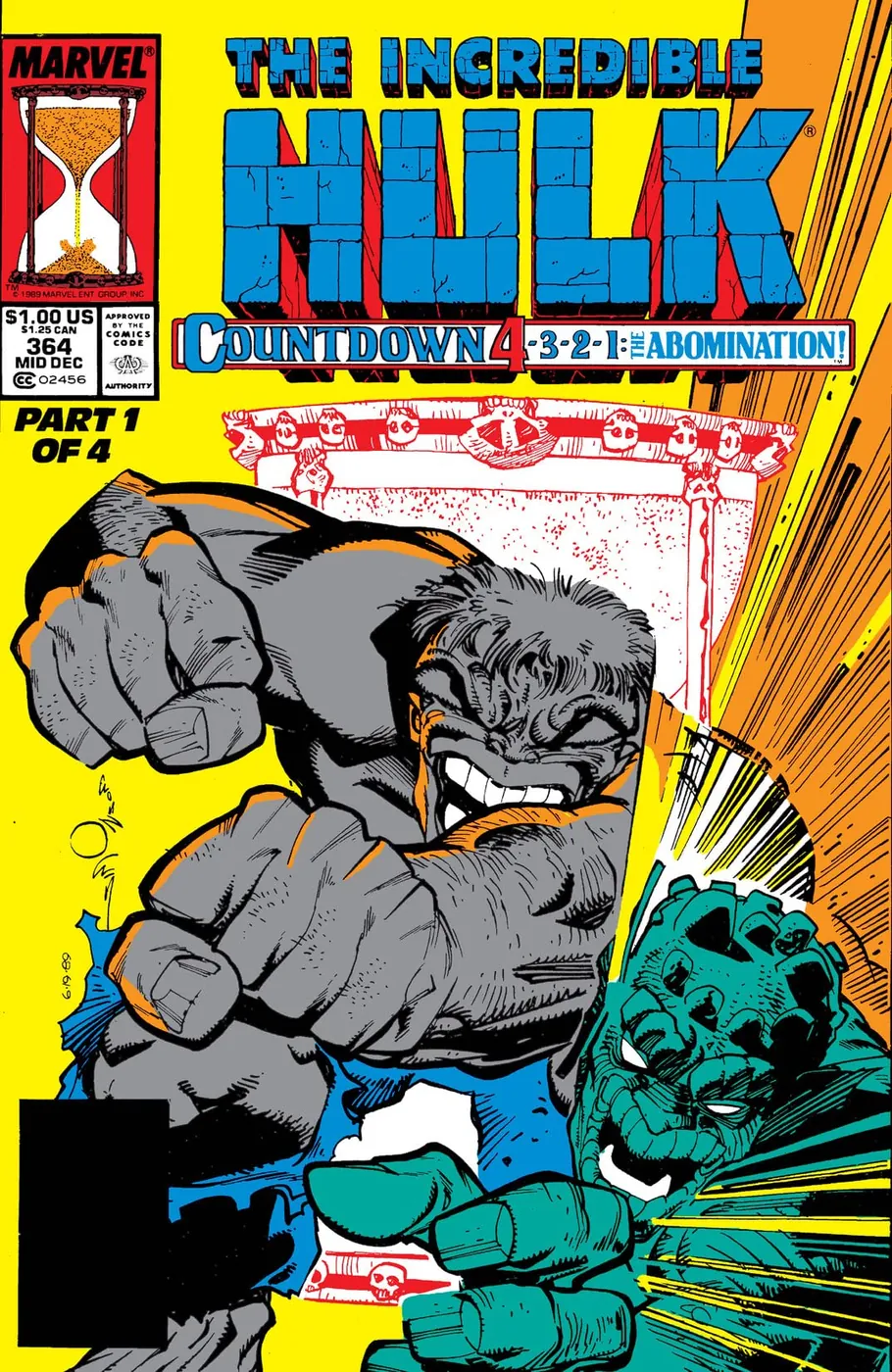 Cover of The Incredible Hulk #364