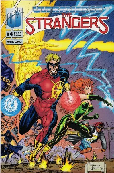 Cover of The Strangers #4