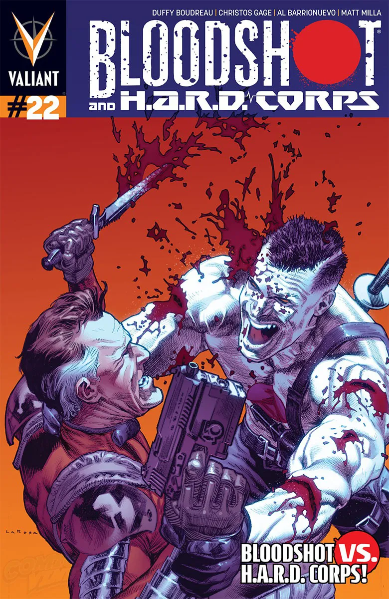 Cover of Bloodshot and H.A.R.D.Corps #22