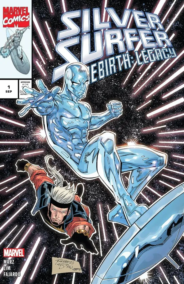 Cover of Silver Surfer Rebirth: Legacy #1