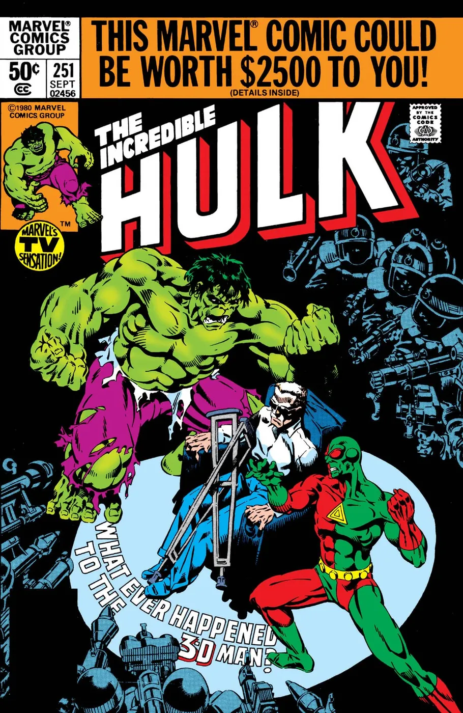 Cover of The Incredible Hulk #251