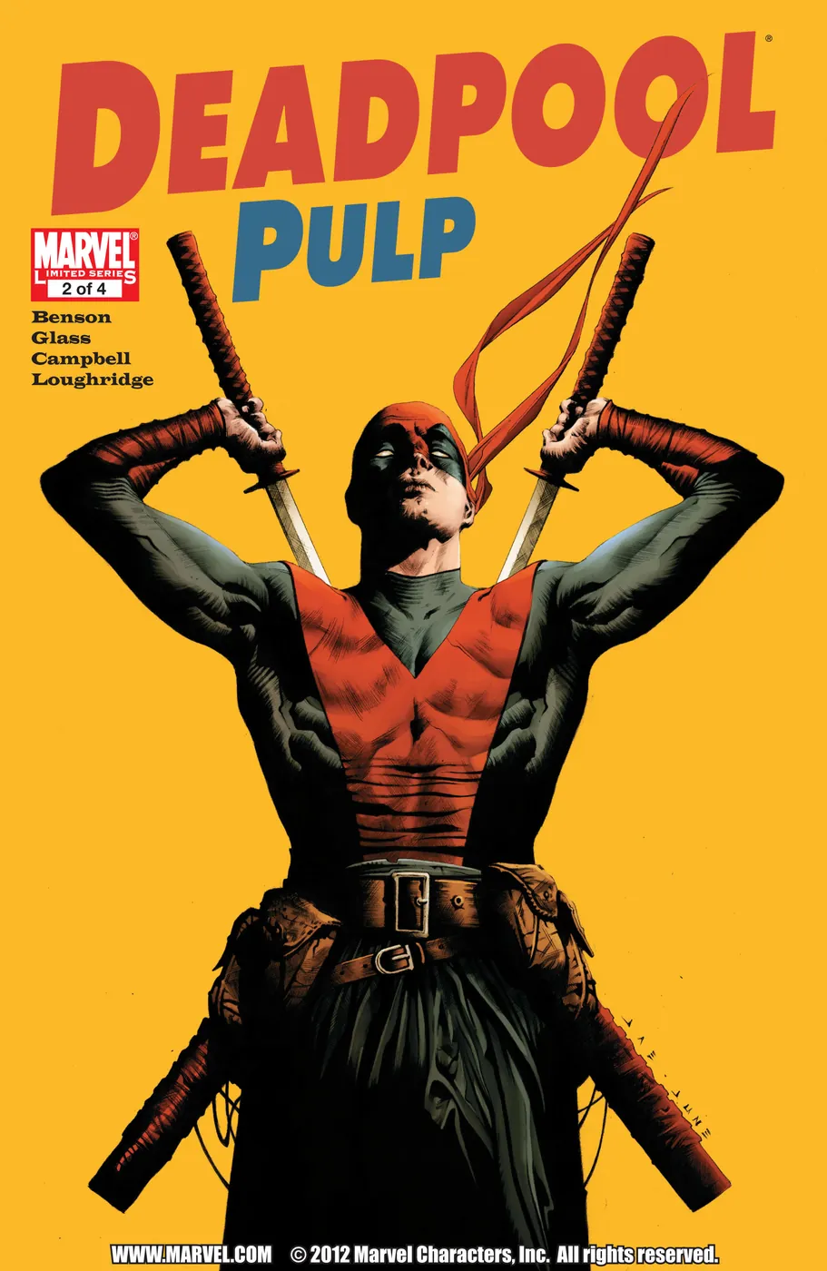 Cover of Deadpool Pulp #2