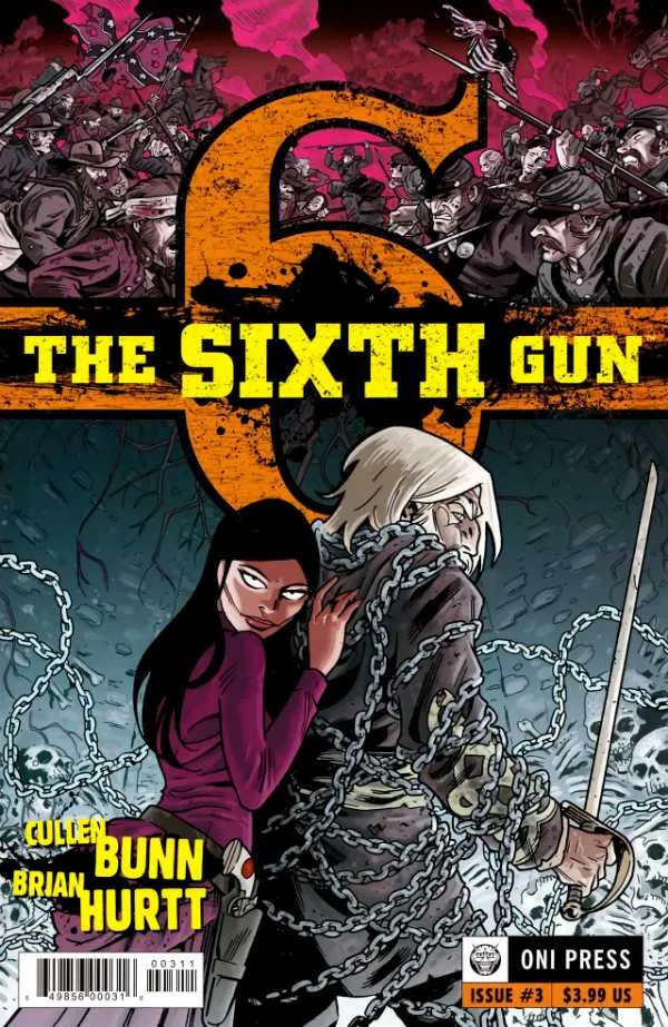 Cover of The Sixth Gun #3
