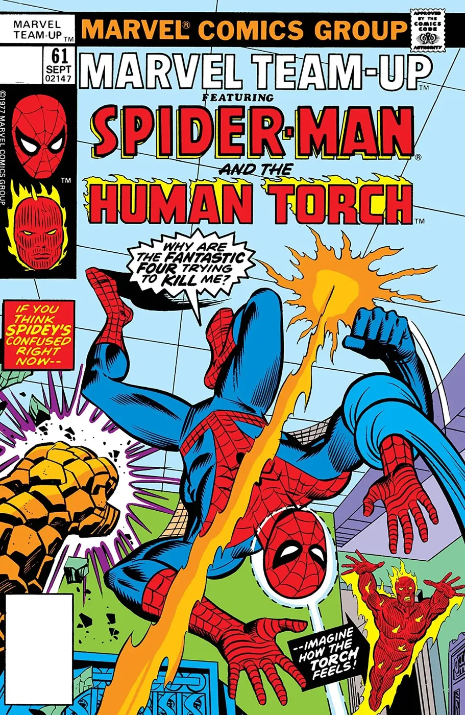 Cover of Marvel Team-Up #61